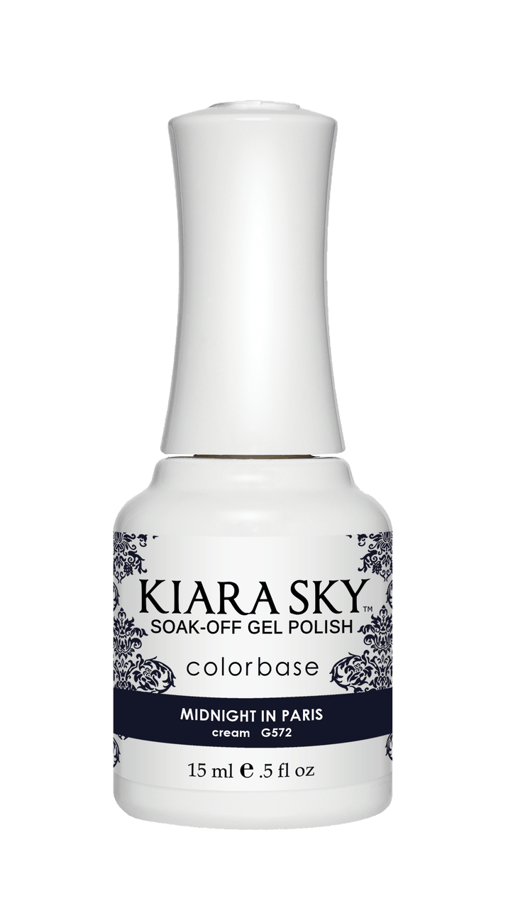 Kiara Sky Gel Color 572 Midnight In Paris - Angelina Nail Supply NYC