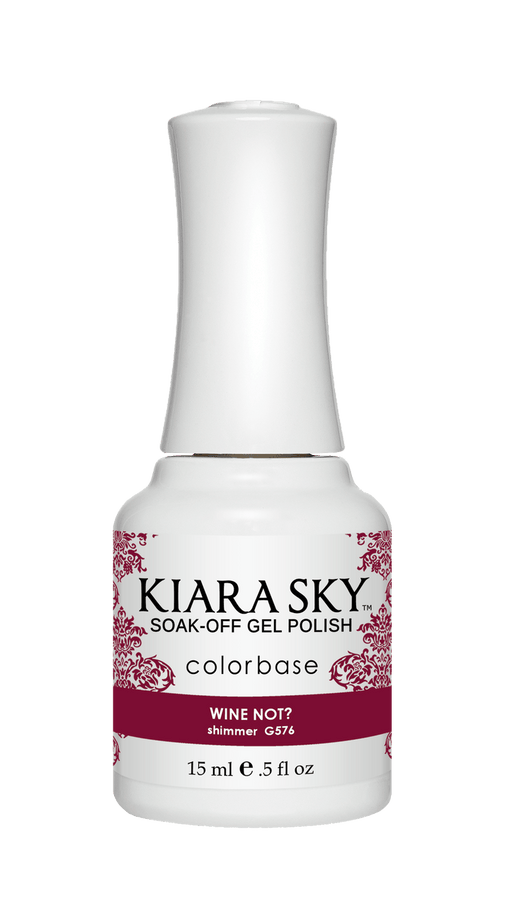 Kiara Sky Gel Color 576 Wine Not? - Angelina Nail Supply NYC