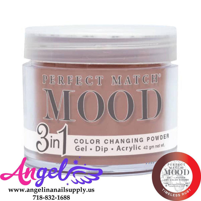 Lechat Mood Powder 44 Timeless Ruby - Angelina Nail Supply NYC