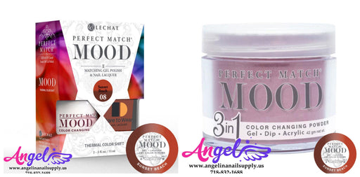 Lechat Perfect Match Mood 3in1 Combo 08 Sunset Beach - Angelina Nail Supply NYC