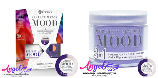 Lechat Perfect Match Mood 3in1 Combo 47 Ultraviolet - Angelina Nail Supply NYC