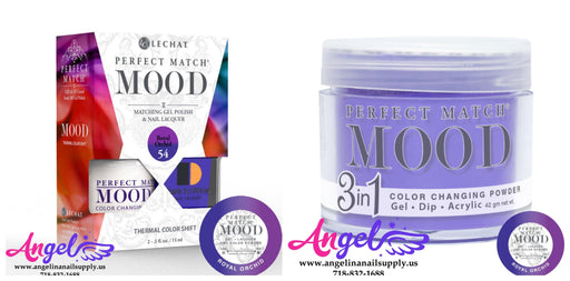 Lechat Perfect Match Mood 3in1 Combo 54 Royal Orchid - Angelina Nail Supply NYC
