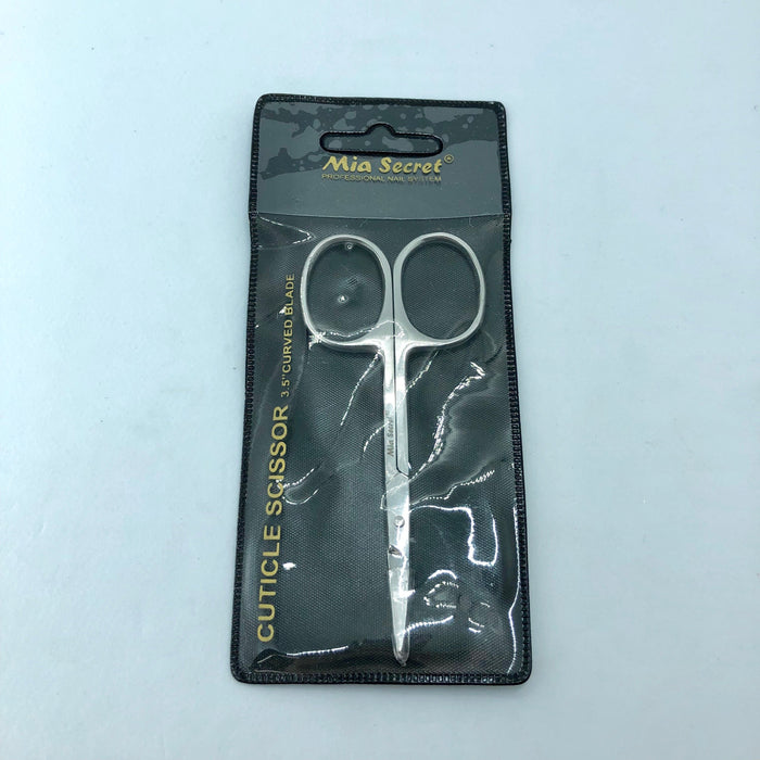 Mia Secret cuticle scissor curved blade - Angelina Nail Supply NYC