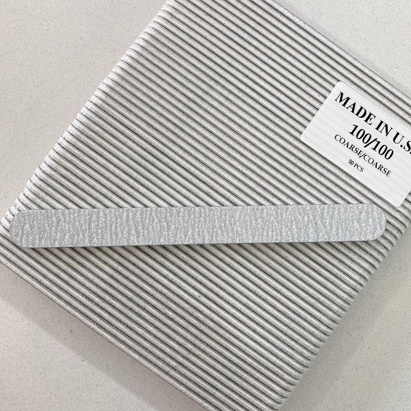 Nail File - 100/100 (zb) Box/40bags - Angelina Nail Supply NYC