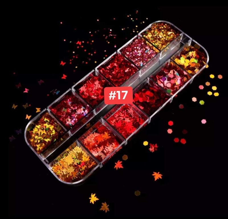 Nail Glitter - Design Box - Angelina Nail Supply NYC