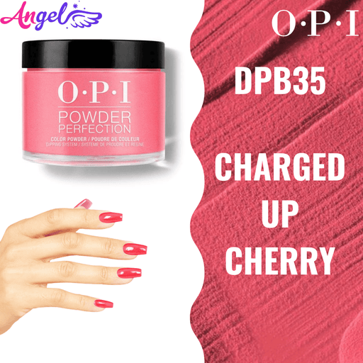 OPI Dip Powder DP B35 Charged Up Cherry - Angelina Nail Supply NYC