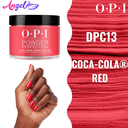 OPI Dip Powder DP C13 Coca-Cola Red - Angelina Nail Supply NYC