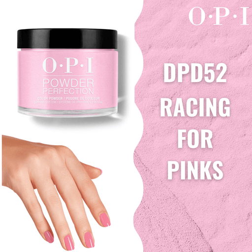 OPI Dip Powder DP D52 Racing For Pinks - Angelina Nail Supply NYC