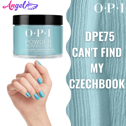 OPI Dip Powder DP E75 Can'T Find My Czechbook - Angelina Nail Supply NYC