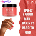 OPI Dip Powder DP H47 A Good Man-Darin Hard To Find - Angelina Nail Supply NYC