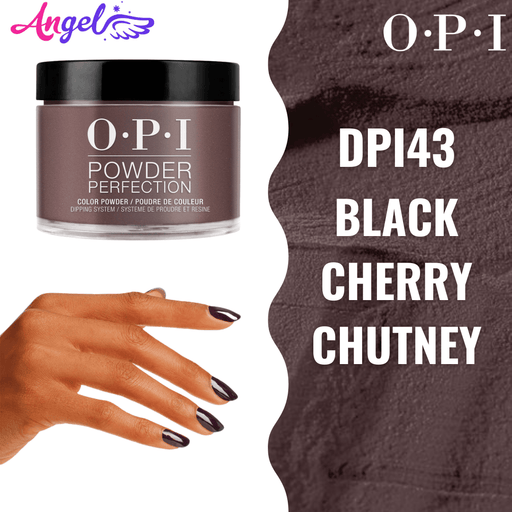 OPI Dip Powder DP I43 Black Cherry Chutney - Angelina Nail Supply NYC