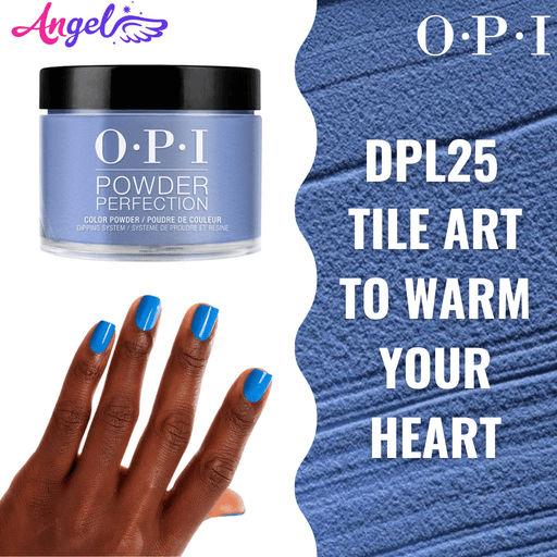 OPI Dip Powder DP L25 Tile Art To Warm Your Heart - Angelina Nail Supply NYC