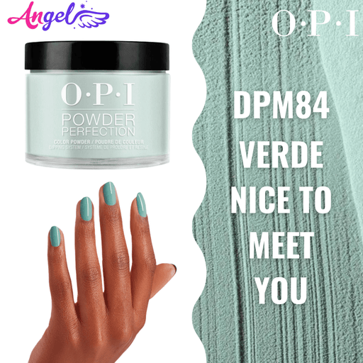 OPI Dip Powder DP M84 Verde Nice To Meet You - Angelina Nail Supply NYC