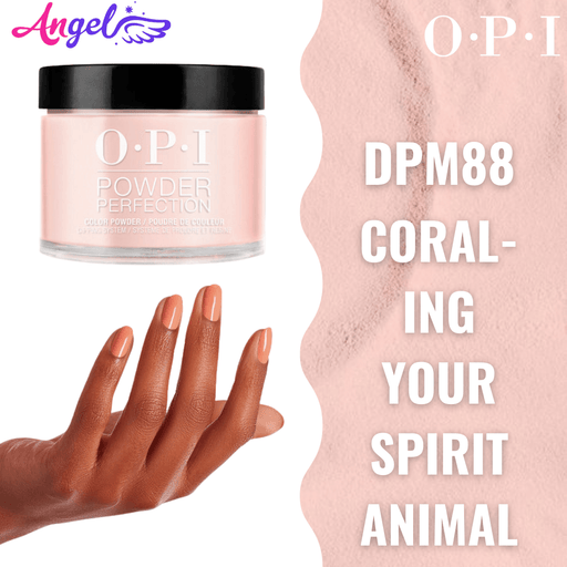 OPI Dip Powder DP M88 Coral-Ing Your Spirit Animal - Angelina Nail Supply NYC