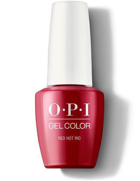 OPI Gel Color GC A70 RED HOT RIO - Angelina Nail Supply NYC