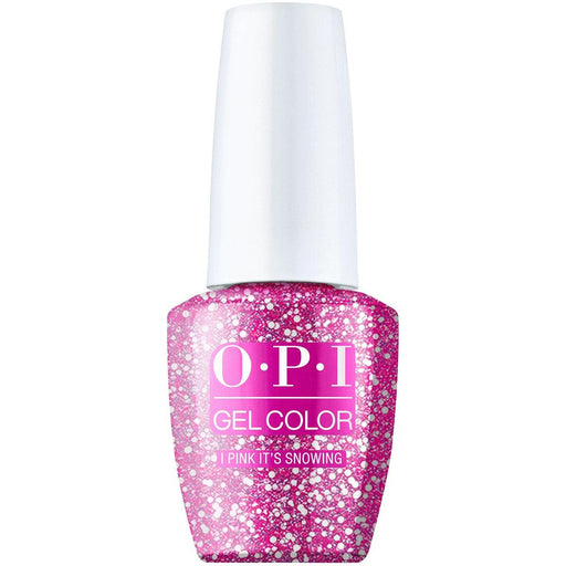 OPI Gel Color GC HPP15 I PINK IT’S SNOWING - Angelina Nail Supply NYC