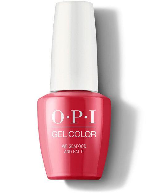 OPI Gel Color GC L20 WE SEAFOOD AND EAT IT - Angelina Nail Supply NYC