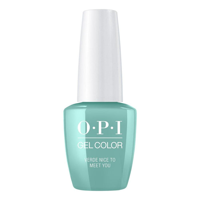 OPI Gel Color GC M84 VERDE NICE TO MEET YOU - Angelina Nail Supply NYC