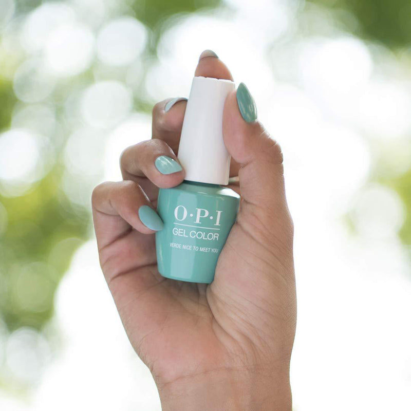 OPI Gel Color GC M84 VERDE NICE TO MEET YOU - Angelina Nail Supply NYC
