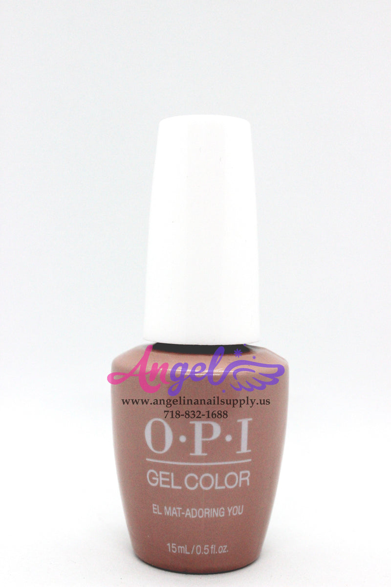 OPI Gel Color GC N78 EL MAT-ADORING YOU - Angelina Nail Supply NYC
