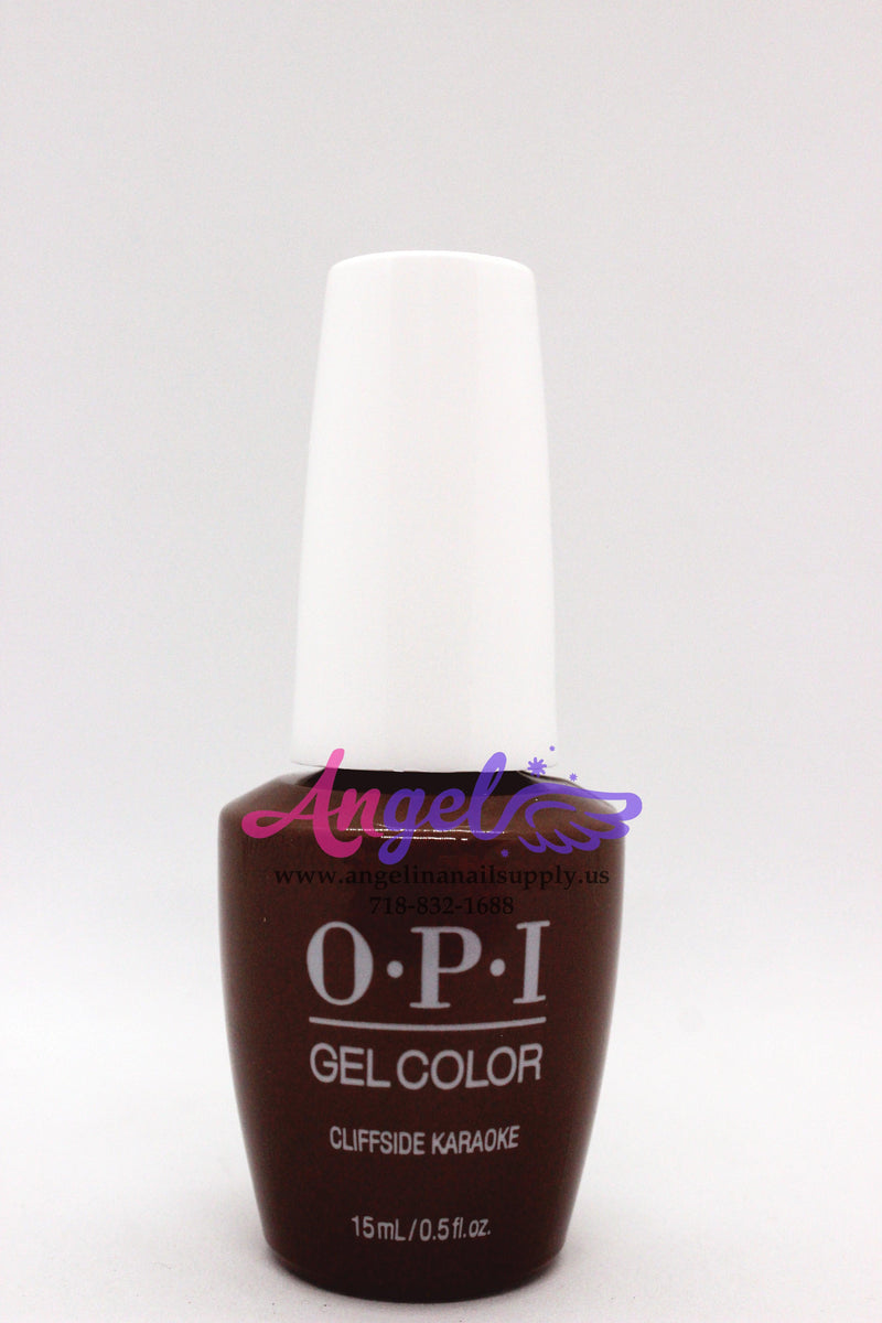 OPI Gel Color GC N80 CLIFFSIDE KARAOKE - Angelina Nail Supply NYC