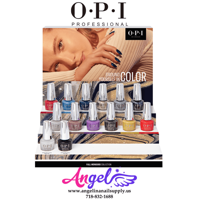 OPI Infinite Shine - Fall Wonders Collection 12 Colors & 1 Base Coat 1 Top Coat | Fall 2022 - Angelina Nail Supply NYC