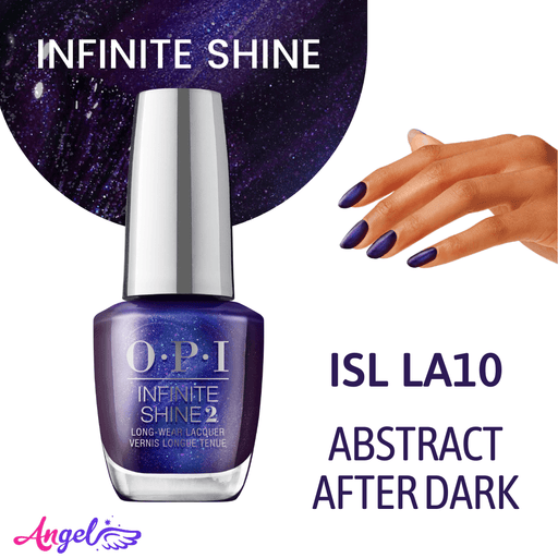 OPI Infinite Shine ISL LA10 ABSTRACT AFTER DARK - Angelina Nail Supply NYC