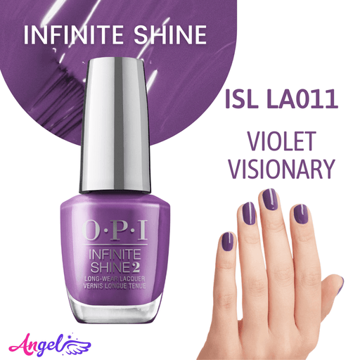OPI Infinite Shine ISL LA11 VIOLET VISIONARY - Angelina Nail Supply NYC