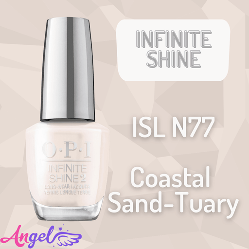 OPI Infinite Shine ISL N77 COASTAL SAND-TUARY - Angelina Nail Supply NYC