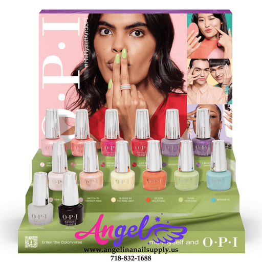 OPI Infinite Shine - Me Myself and OPI Collection 12 Colors & 1 Base Coat 1 Top Coat | Spring 2023 - Angelina Nail Supply NYC