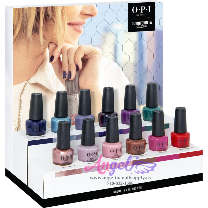 OPI Nail Lacquer - Downtown LA Collection 12 Colors | Fall 2021 - Angelina Nail Supply NYC