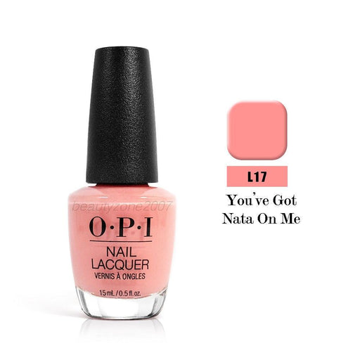 OPI Nail Lacquer NL L17 YOU’VE GOT NATA ON ME - Angelina Nail Supply NYC