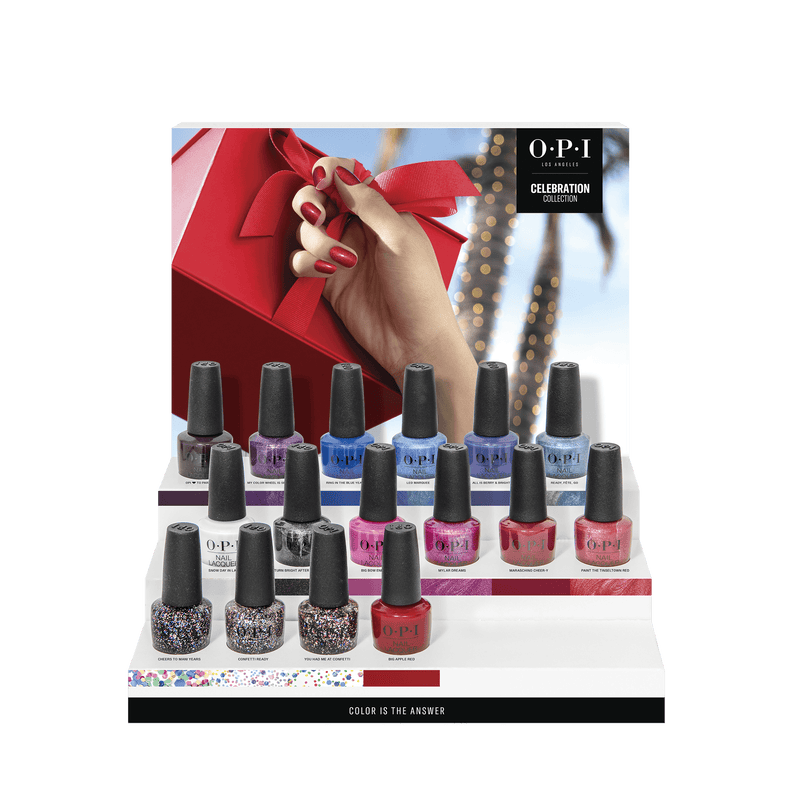 OPI Nail Lacquer - The Celebration Collection 12 Colors | Holiday 2021 - Angelina Nail Supply NYC