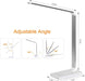 Oxylops LED Desk Lamp | Touch-Dimmable Lamp with USB Charging Port, Timer Function, Foldable Lamp - Angelina Nail Supply NYC