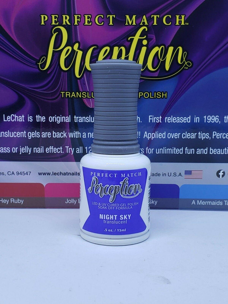Perception Translucent Gel Complete Set - 01->12 | Perfect Match - Angelina Nail Supply NYC