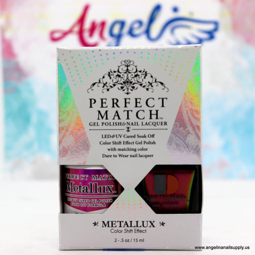 Perfect Match Gel Dou Metallux MLMS 03 MESMERIZE - Angelina Nail Supply NYC