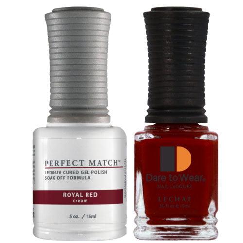 Perfect Match Gel Duo PMS 006 ROYAL RED - Angelina Nail Supply NYC