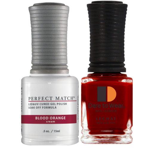 Perfect Match Gel Duo PMS 010 BLOOD ORANGE - Angelina Nail Supply NYC