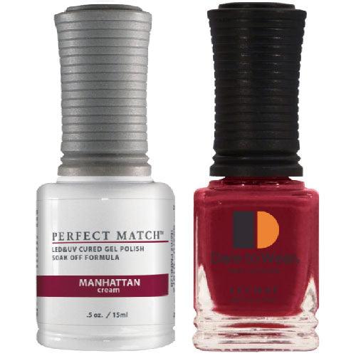 Perfect Match Gel Duo PMS 028 MANHATTAN - Angelina Nail Supply NYC