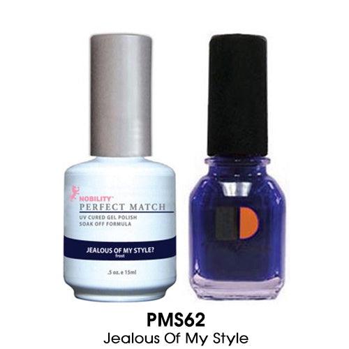 Perfect Match Gel Duo PMS 062 JEALOUS OF MY STYLE? - Angelina Nail Supply NYC