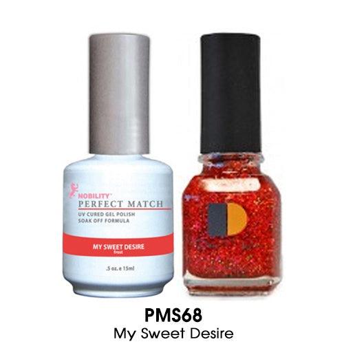 Perfect Match Gel Duo PMS 068 MY SWEET DESIRE - Angelina Nail Supply NYC