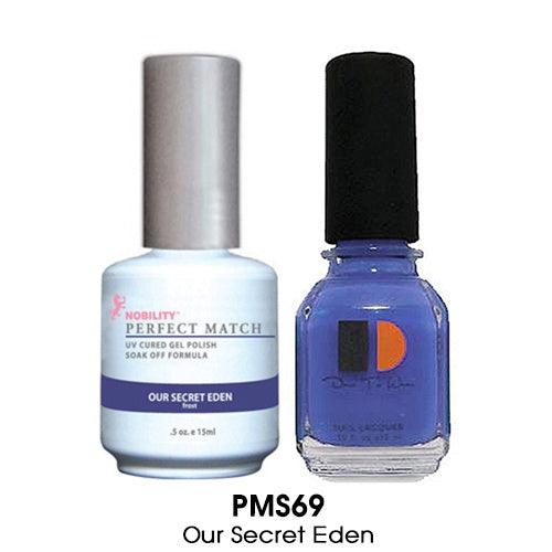 Perfect Match Gel Duo PMS 069 OUR SECRET EDEN - Angelina Nail Supply NYC