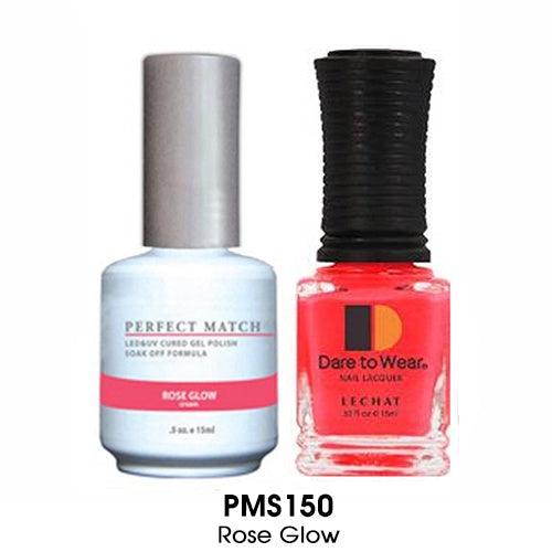 Perfect Match Gel Duo PMS 150 ROSE GLOW - Angelina Nail Supply NYC