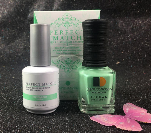 Perfect Match Gel Duo PMS 196 PIXIELAND - Angelina Nail Supply NYC