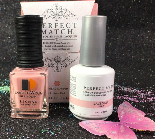 Perfect Match Gel Duo PMS 212 LACED UP - Angelina Nail Supply NYC