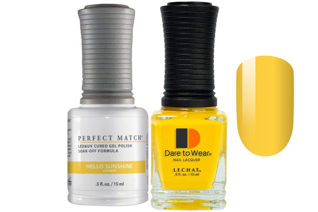 Perfect Match Gel Duo PMS 280 HELLO SUNSHINE - Angelina Nail Supply NYC