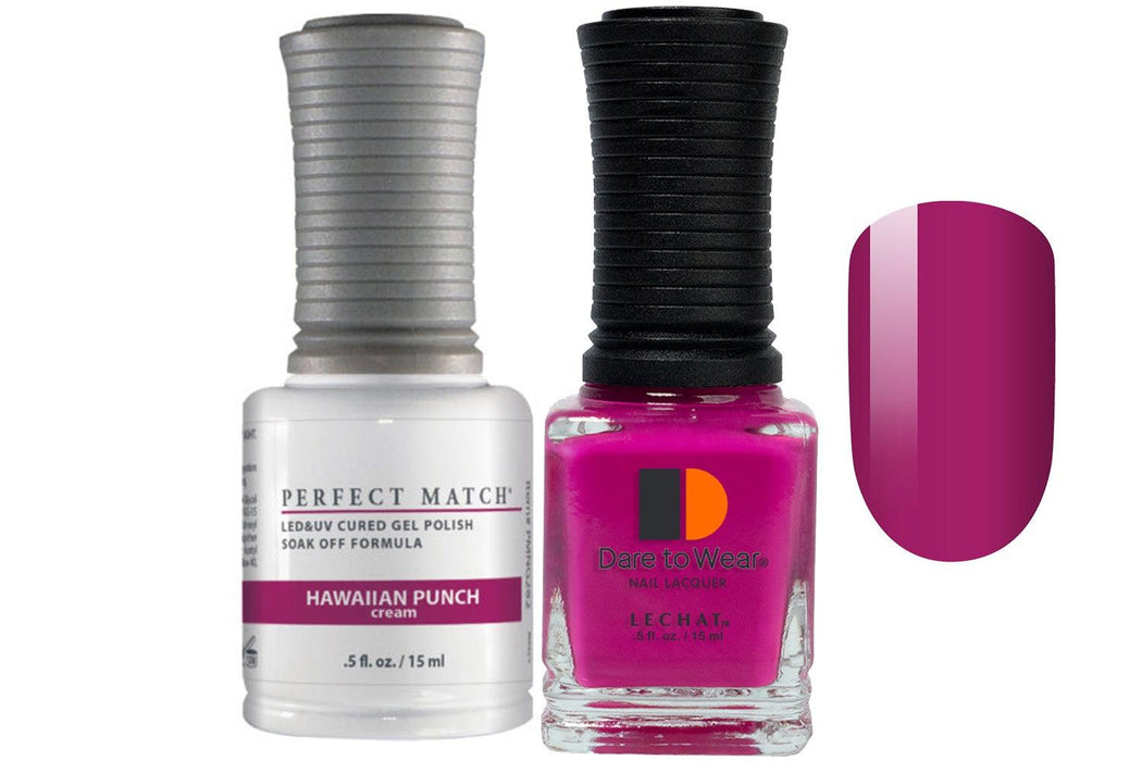 Perfect Match Gel Duo PMS 282 HAWAIIAN PUNCH - Angelina Nail Supply NYC