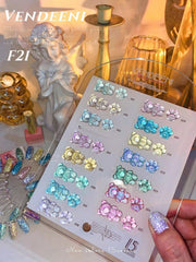 Reflective Glitter Gel Set - Angelina Nail Supply NYC