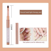 Rose Gold Gel Brush with Cap - Angelina Nail Supply NYC