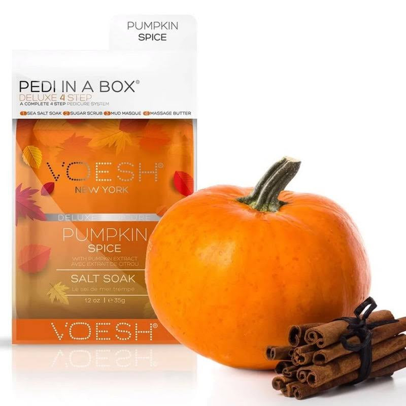 Voesh - Pedi in a Box 4 Steps Pumpkin Pie (box/50pcs)